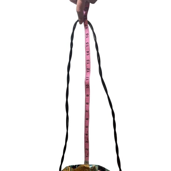 Terry Toni Vintage Womens Jacket and Bag Set Size Small Black Hand Painted - Picture 9 of 10